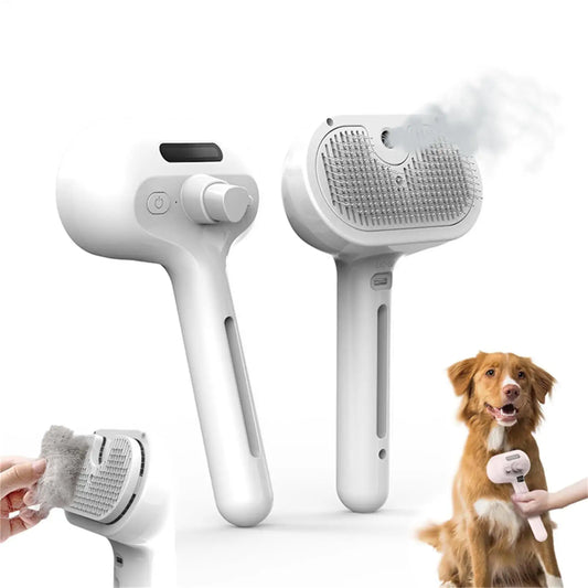 AquaBrush™ 3-in-1 Dampfbürste für Hunde & Katzen